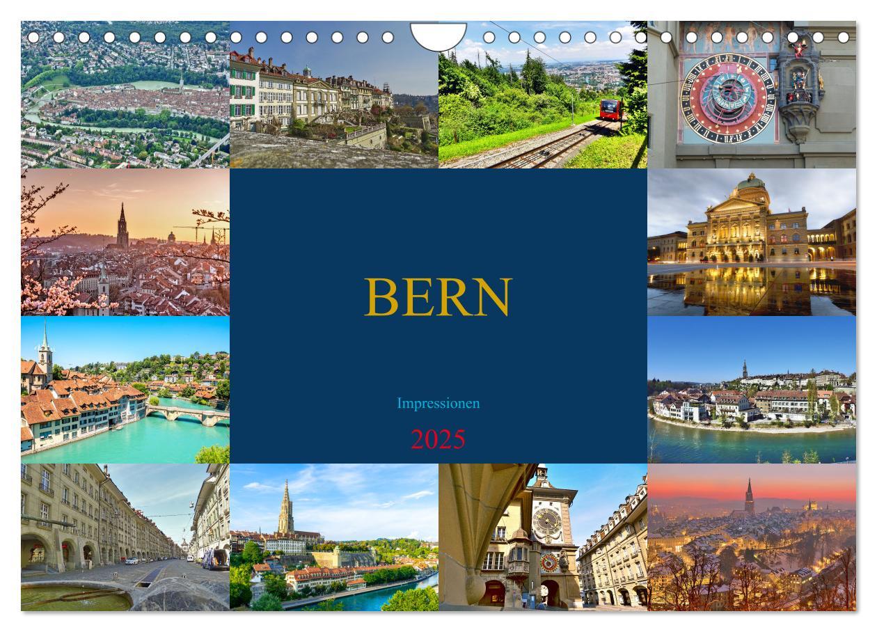 Cover: 9783383865213 | BERN Impressionen (Wandkalender 2025 DIN A4 quer), CALVENDO...