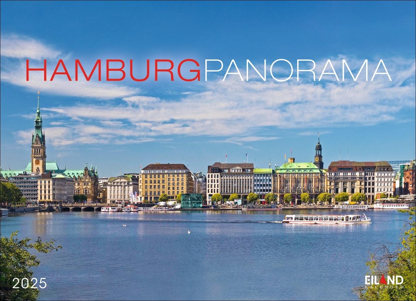 Cover: 9783964023391 | Hamburg Panorama 2025 | Kalender | 13 S. | Deutsch | 2025