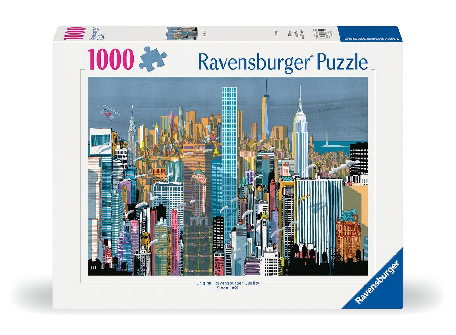 Cover: 4005555007845 | Ravensburger Puzzle 12000784 I am New York - 1000 Teile Puzzle für...