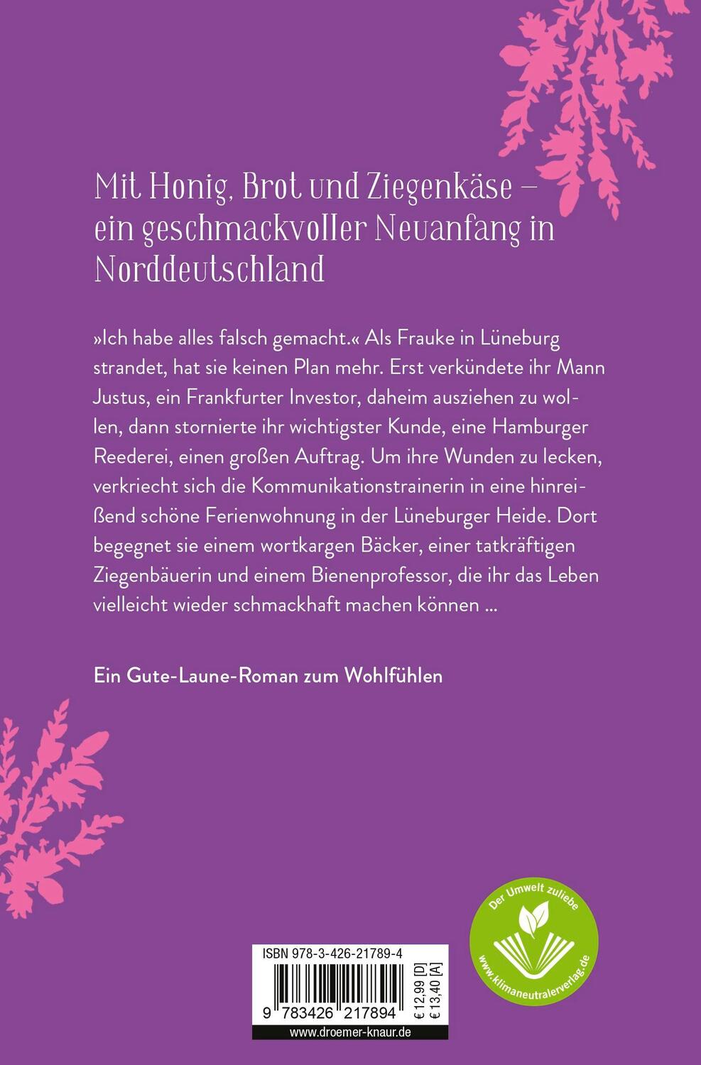 Rückseite: 9783426217894 | Der Geschmack des Lebens | Roman | Mette Thansen | Taschenbuch | 2023