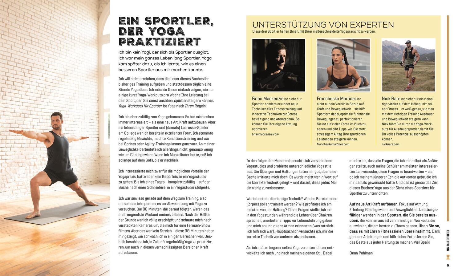 Bild: 9783831045266 | Yoga-Workouts für Sportler | Dean Pohlman | Taschenbuch | 176 S.