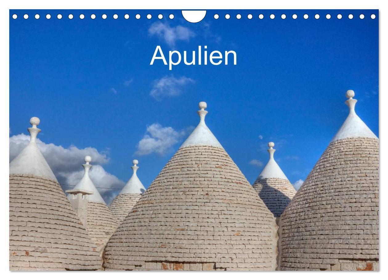 Cover: 9783435827091 | Apulien (Wandkalender 2025 DIN A4 quer), CALVENDO Monatskalender