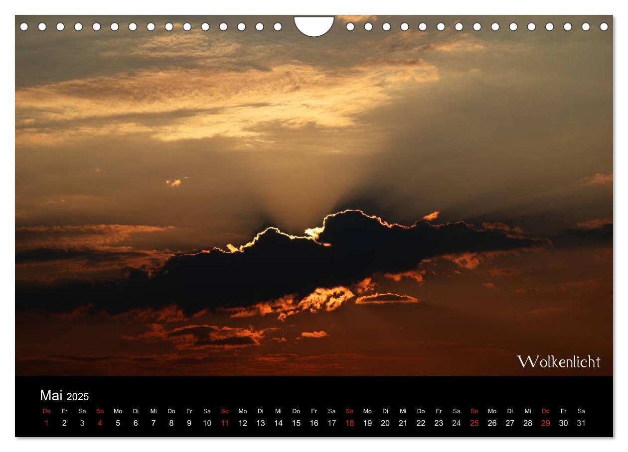 Bild: 9783435799503 | Wolken-Kunstwerke (Wandkalender 2025 DIN A4 quer), CALVENDO...