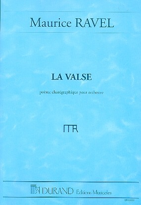 Cover: 9790044075751 | La Valse | Maurice Ravel | Partitur | Editions Durand