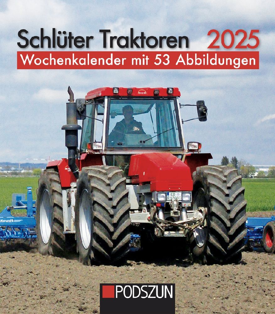 Cover: 9783751611138 | Schlüter Traktoren 2025 Wochenkalender | Kalender | 53 S. | Deutsch