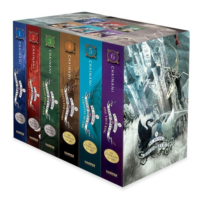 Cover: 9780063222809 | The School for Good and Evil: The Complete 6-Book Box Set | Chainani