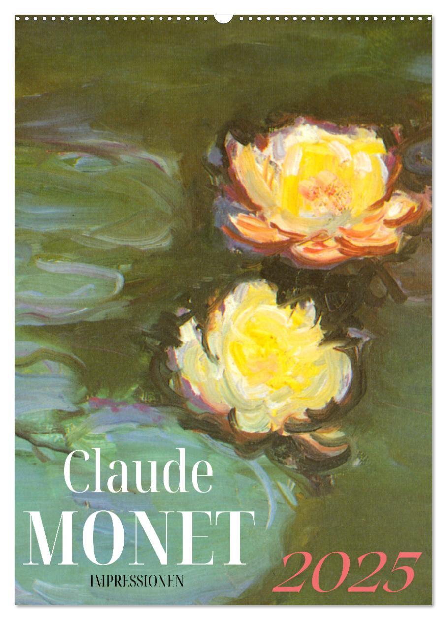 Cover: 9783457225301 | Claude Monet Impressionen (Wandkalender 2025 DIN A2 hoch), CALVENDO...