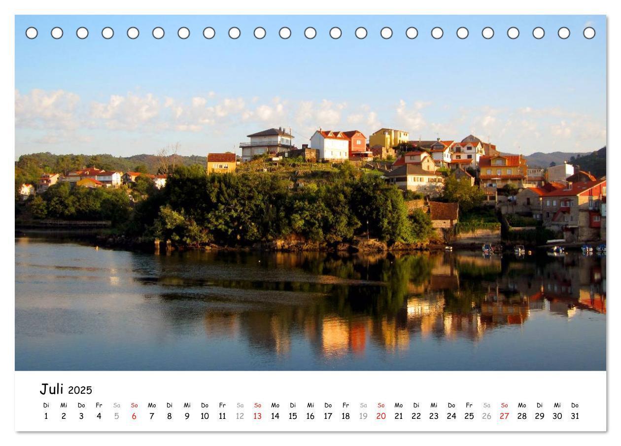 Bild: 9783435557042 | Camino Portugues - Jakobsweg (Tischkalender 2025 DIN A5 quer),...