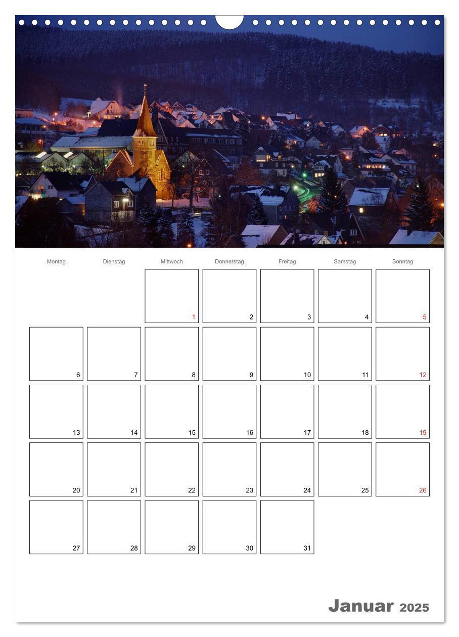 Bild: 9783457041703 | Das Siegerland (Wandkalender 2025 DIN A3 hoch), CALVENDO...