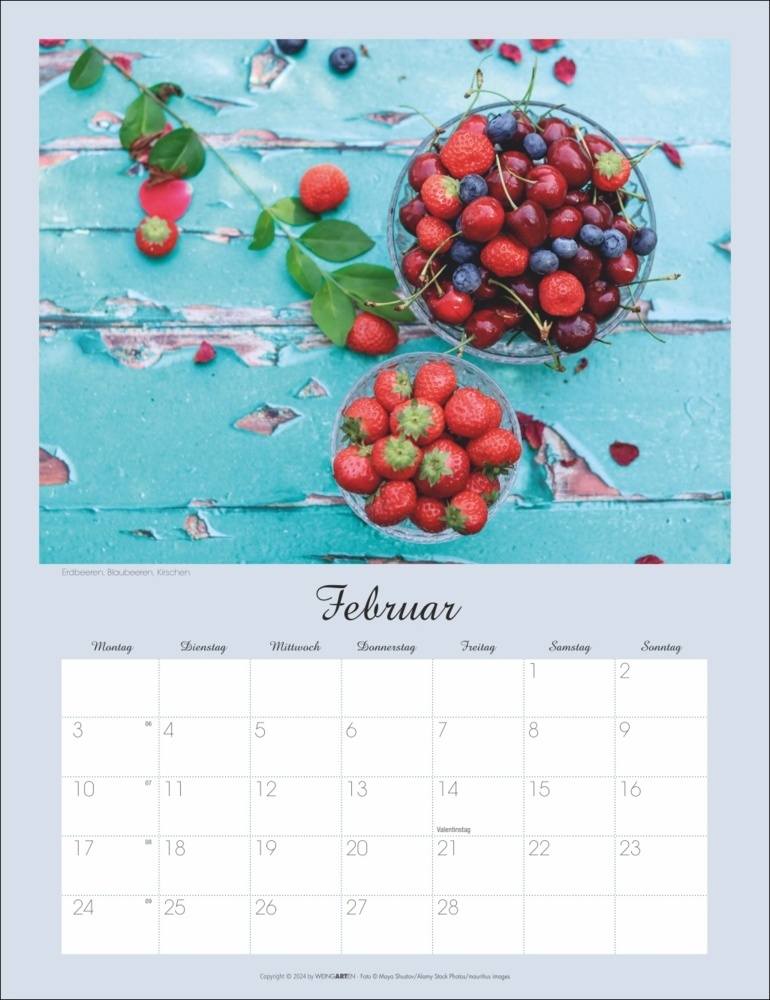 Bild: 9783839901465 | Beeren Kalender 2025 | Kalender | Spiralbindung | 14 S. | Deutsch