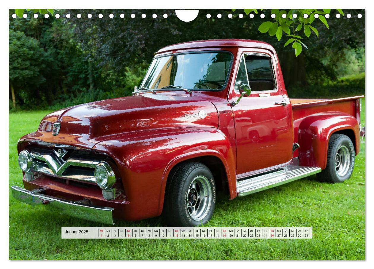 Bild: 9783435355587 | FORD F 1 - F 100 (Wandkalender 2025 DIN A4 quer), CALVENDO...