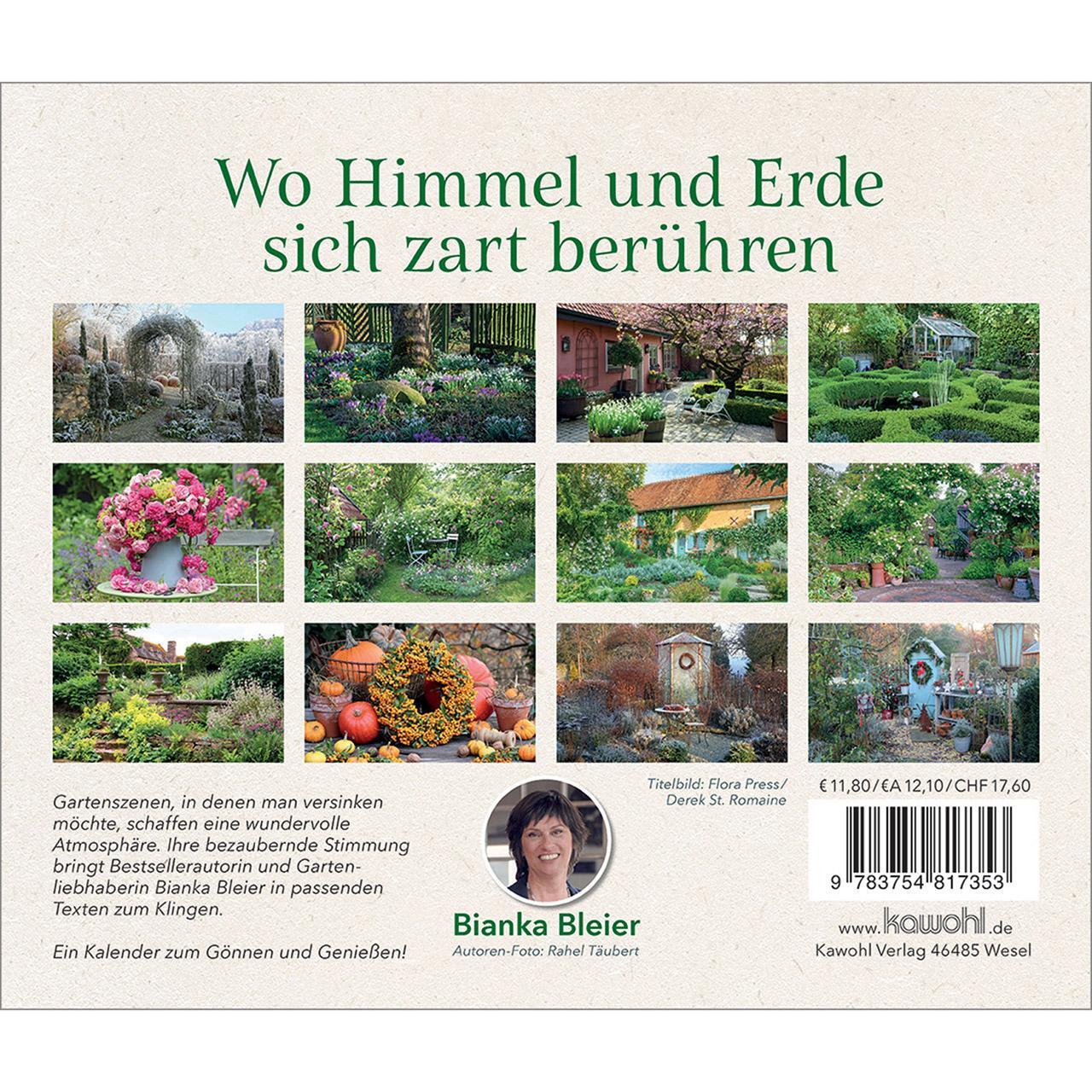 Bild: 9783754817353 | Wo Himmel und Erde sich zart berühren | Gartenkalender | Bianka Bleier