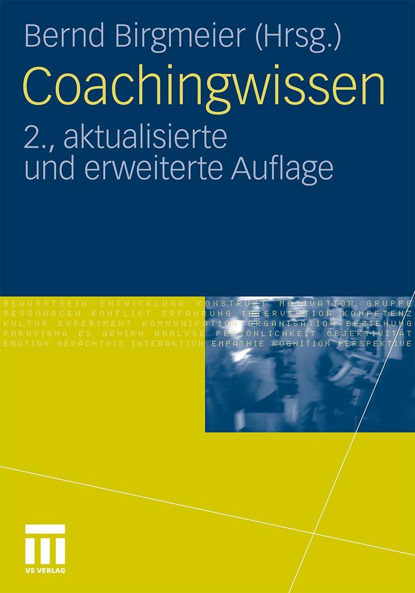 Cover: 9783531179742 | Coachingwissen | Bernd Birgmeier | Taschenbuch | 443 S. | Deutsch