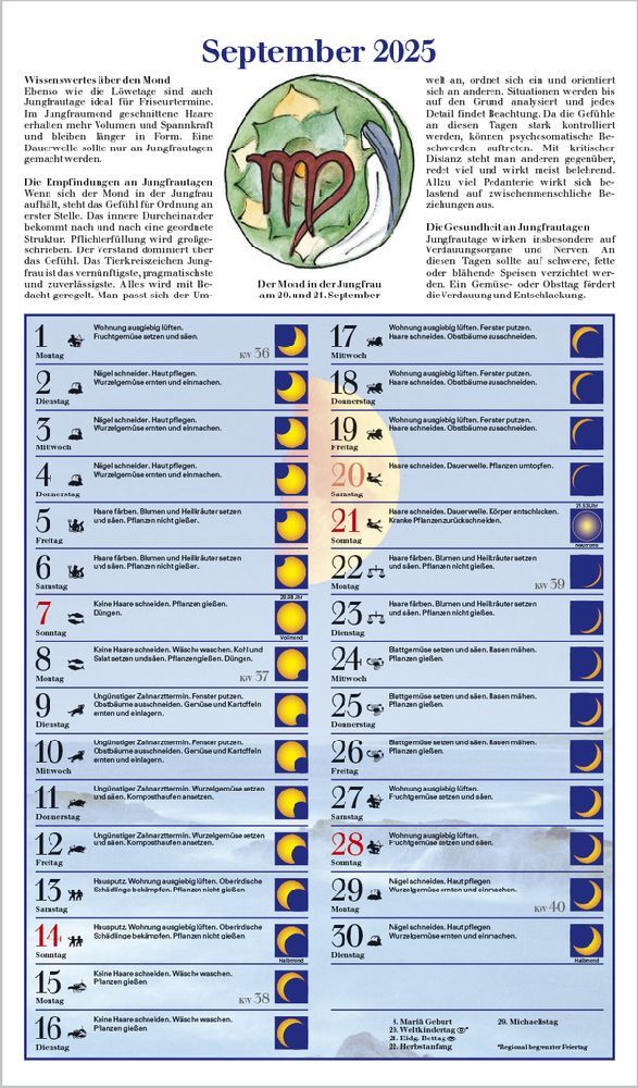 Bild: 9783731876243 | Mit dem Mond im Rhythmus 2025 | Korsch Verlag | Kalender | 13 S.