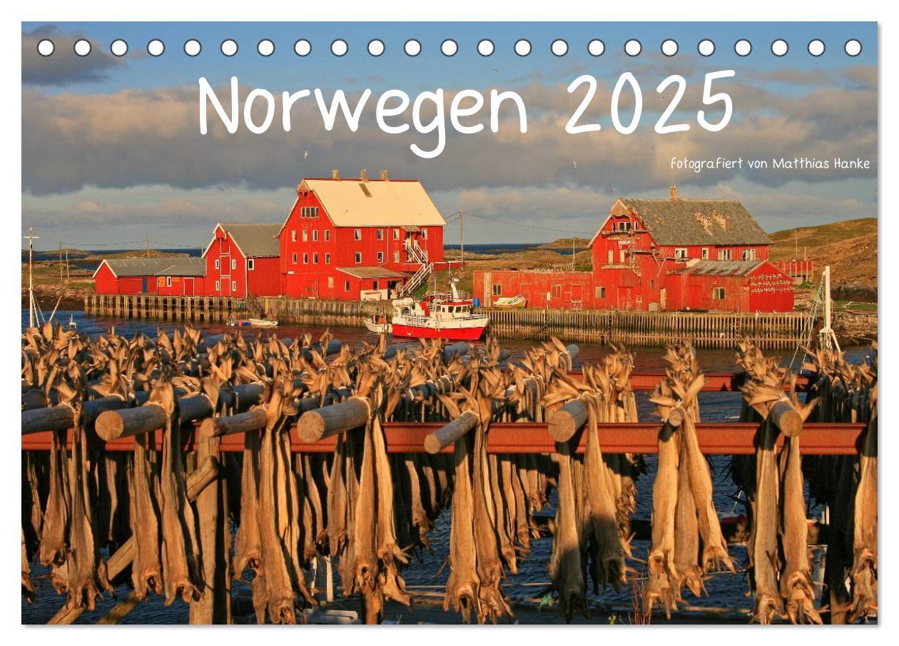 Cover: 9783435792658 | Norwegen 2025 (Tischkalender 2025 DIN A5 quer), CALVENDO...