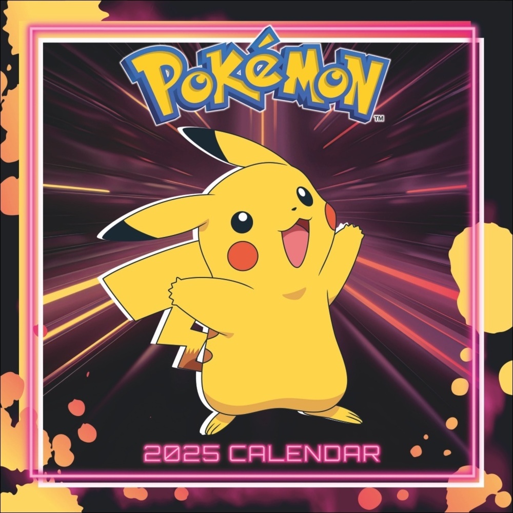 Cover: 9783840196706 | Pokémon Broschurkalender 2025 | Kalender | 28 S. | Englisch | 2025