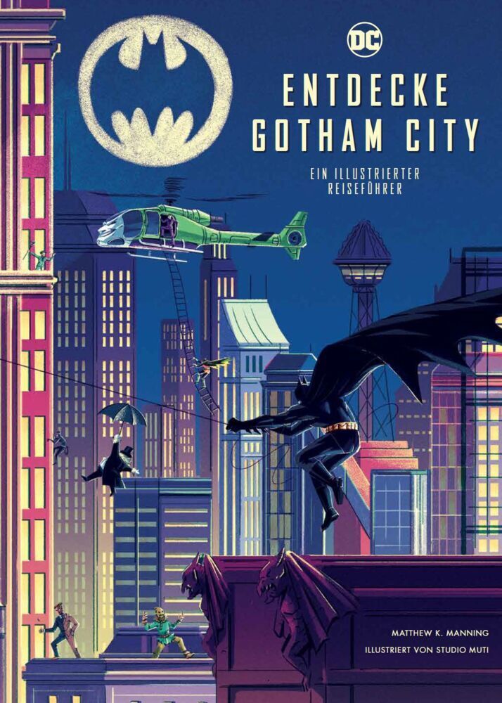 Bild: 9783833240171 | Entdecke Gotham City | Ein illustrierter Reiseführer | Matthew Manning