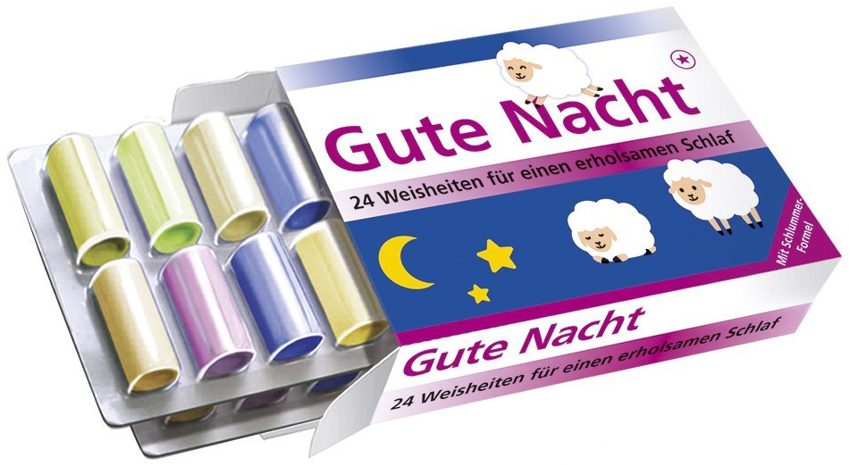 Cover: 4260240876209 | Gute Nacht - 24 Weisheiten für einen erholsamen Schlaf | Sonstiges