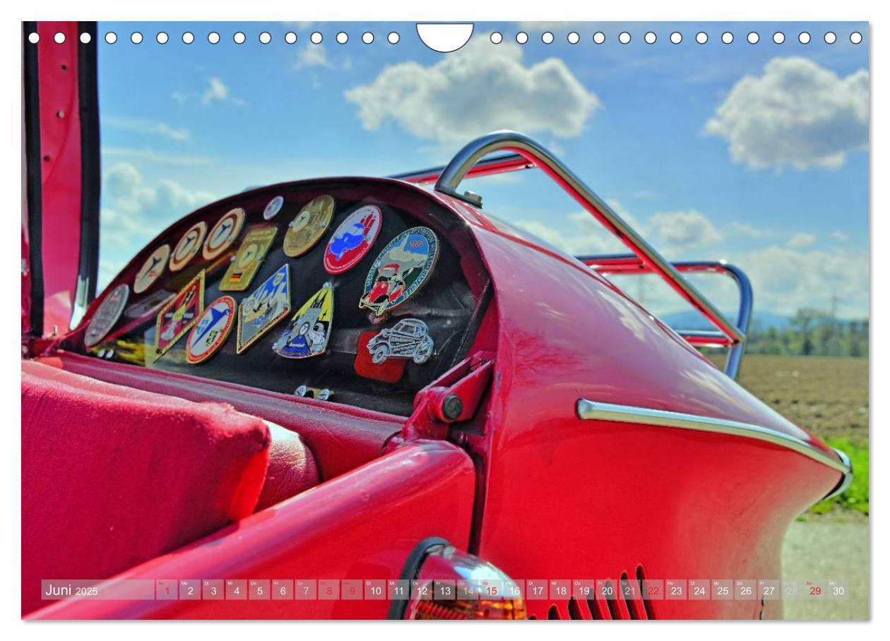 Bild: 9783435612956 | Messerschmitt KR 200 Kabinenroller (Wandkalender 2025 DIN A4 quer),...