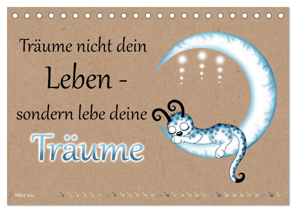 Bild: 9783435049929 | Motiviert durchs Leben (Tischkalender 2025 DIN A5 quer), CALVENDO...