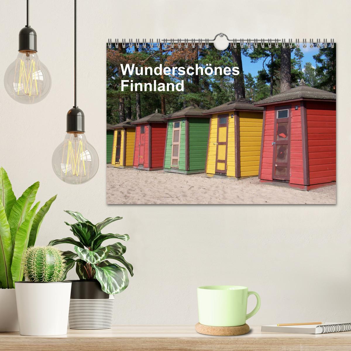 Bild: 9783435648573 | Wunderschönes Finnland (Wandkalender 2025 DIN A4 quer), CALVENDO...