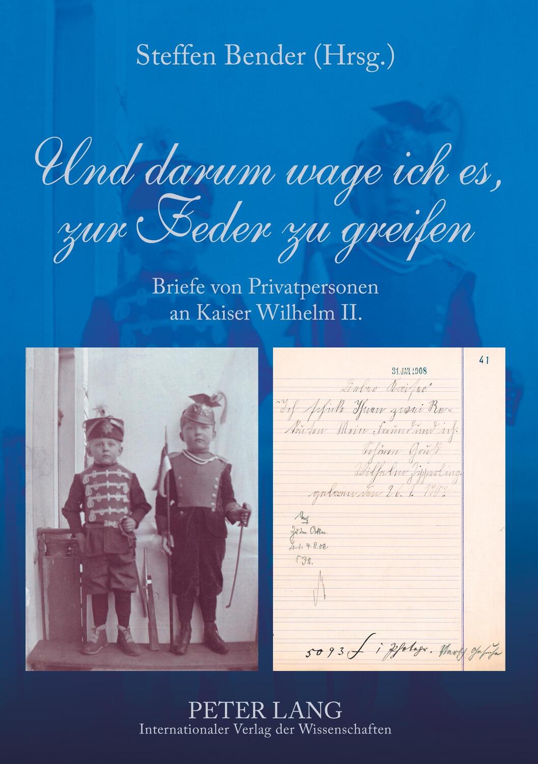 Cover: 9783631595466 | Und darum wage ich es, zur Feder zu greifen | Steffen Bender | Buch