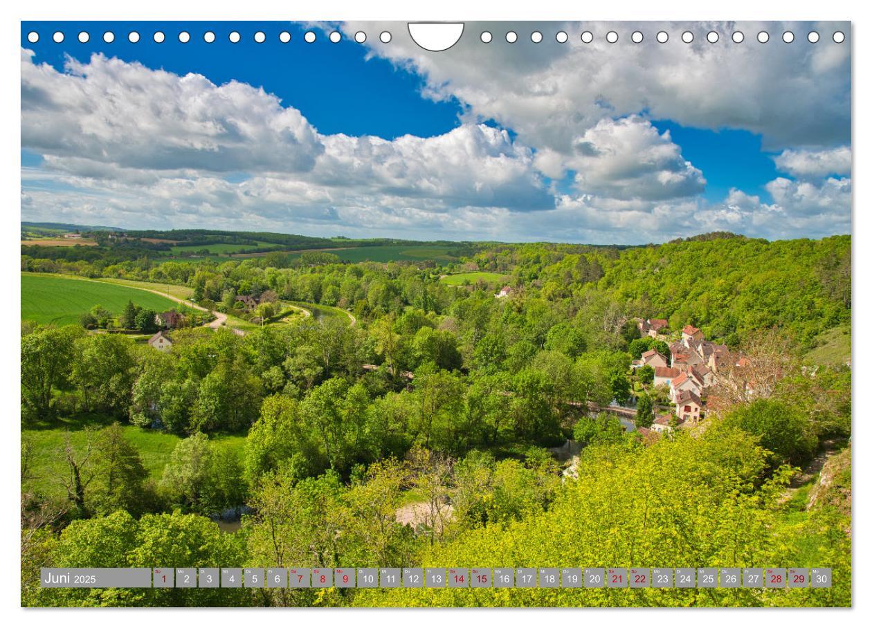 Bild: 9783435051342 | Zauberhaftes Burgund (Wandkalender 2025 DIN A4 quer), CALVENDO...