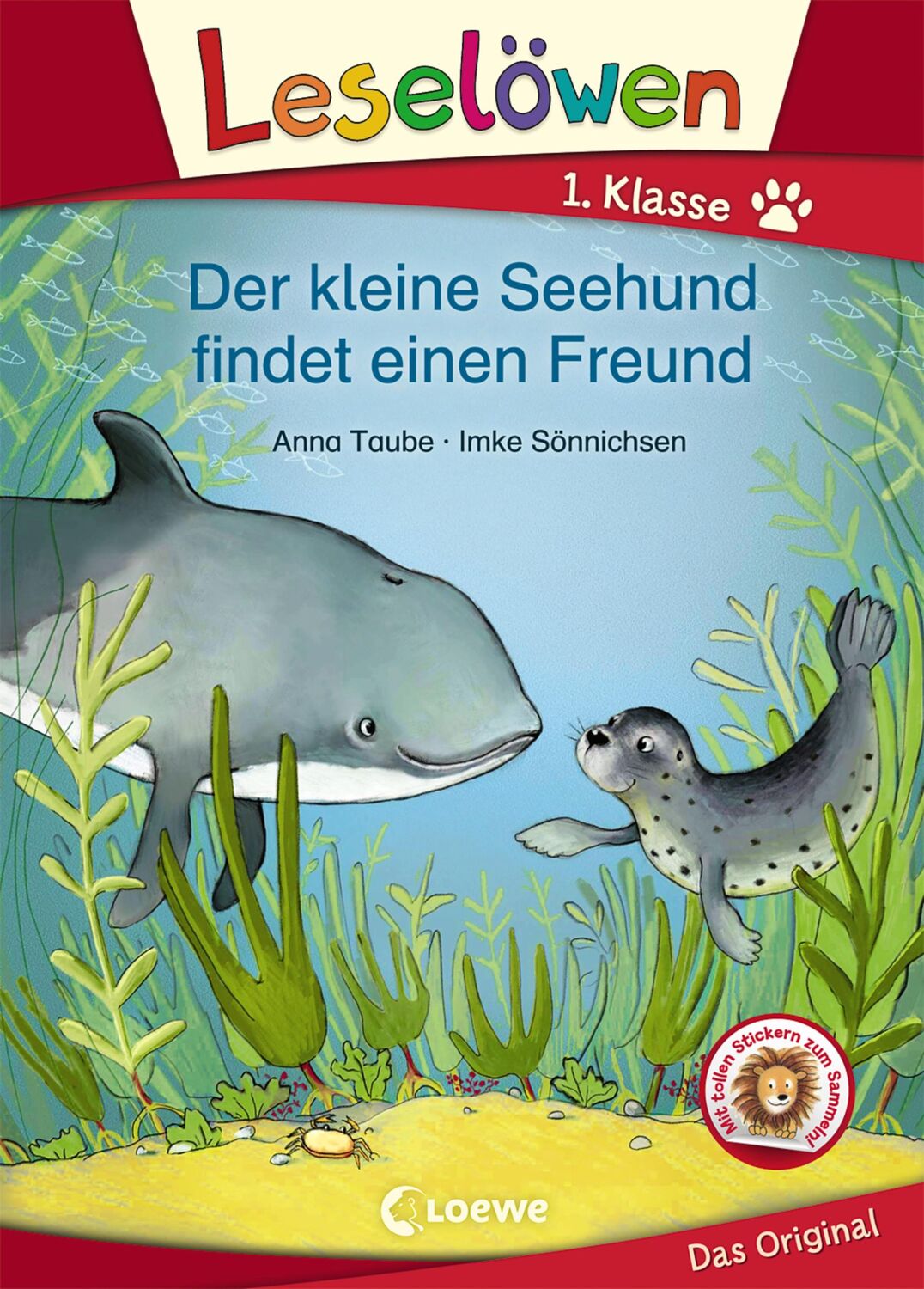 Cover: 9783785589663 | Leselöwen 1. Klasse - Der kleine Seehund findet einen Freund | Taube