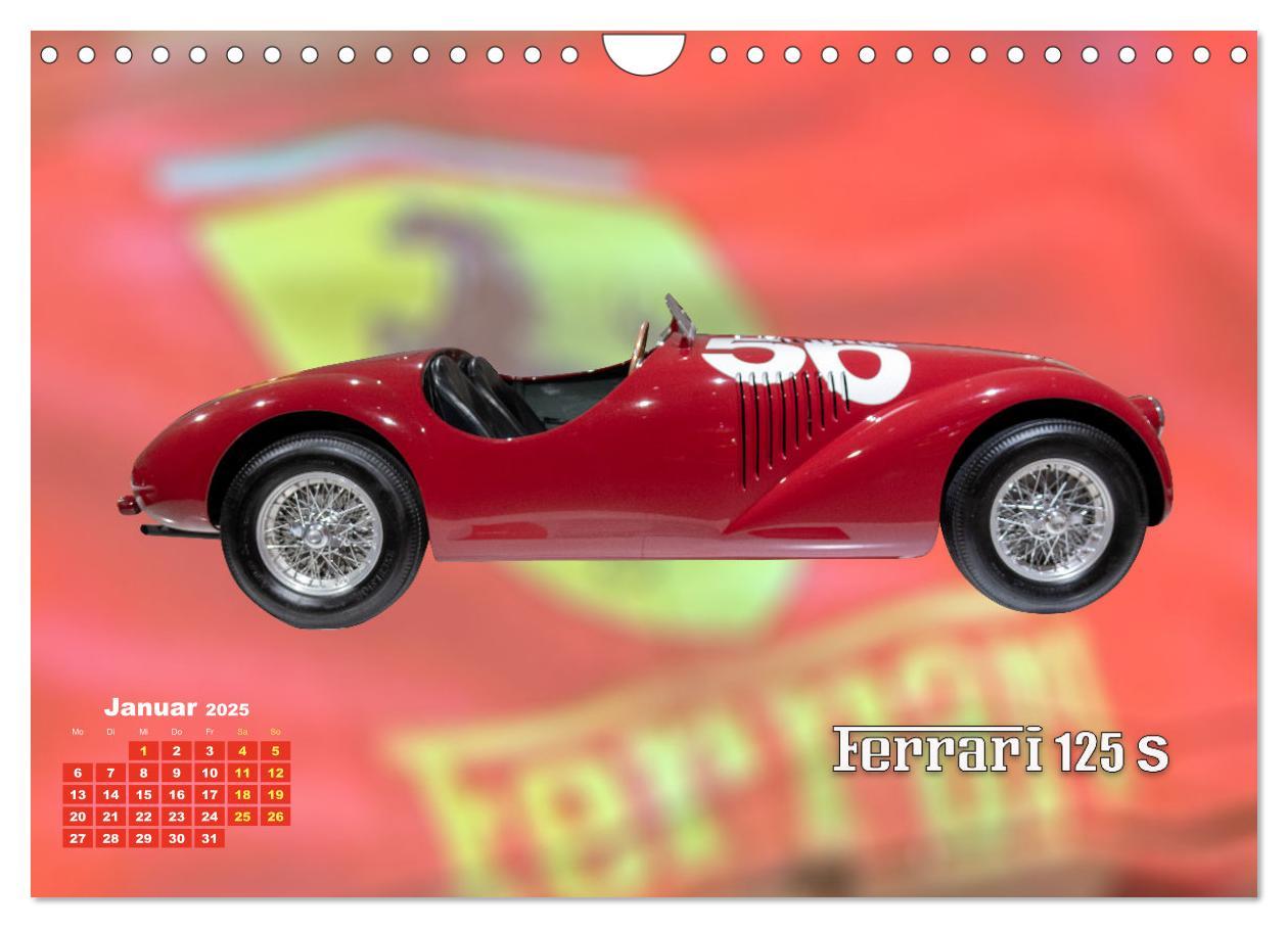 Bild: 9783383851698 | Ferrari - Synonym für Motorsport (Wandkalender 2025 DIN A4 quer),...