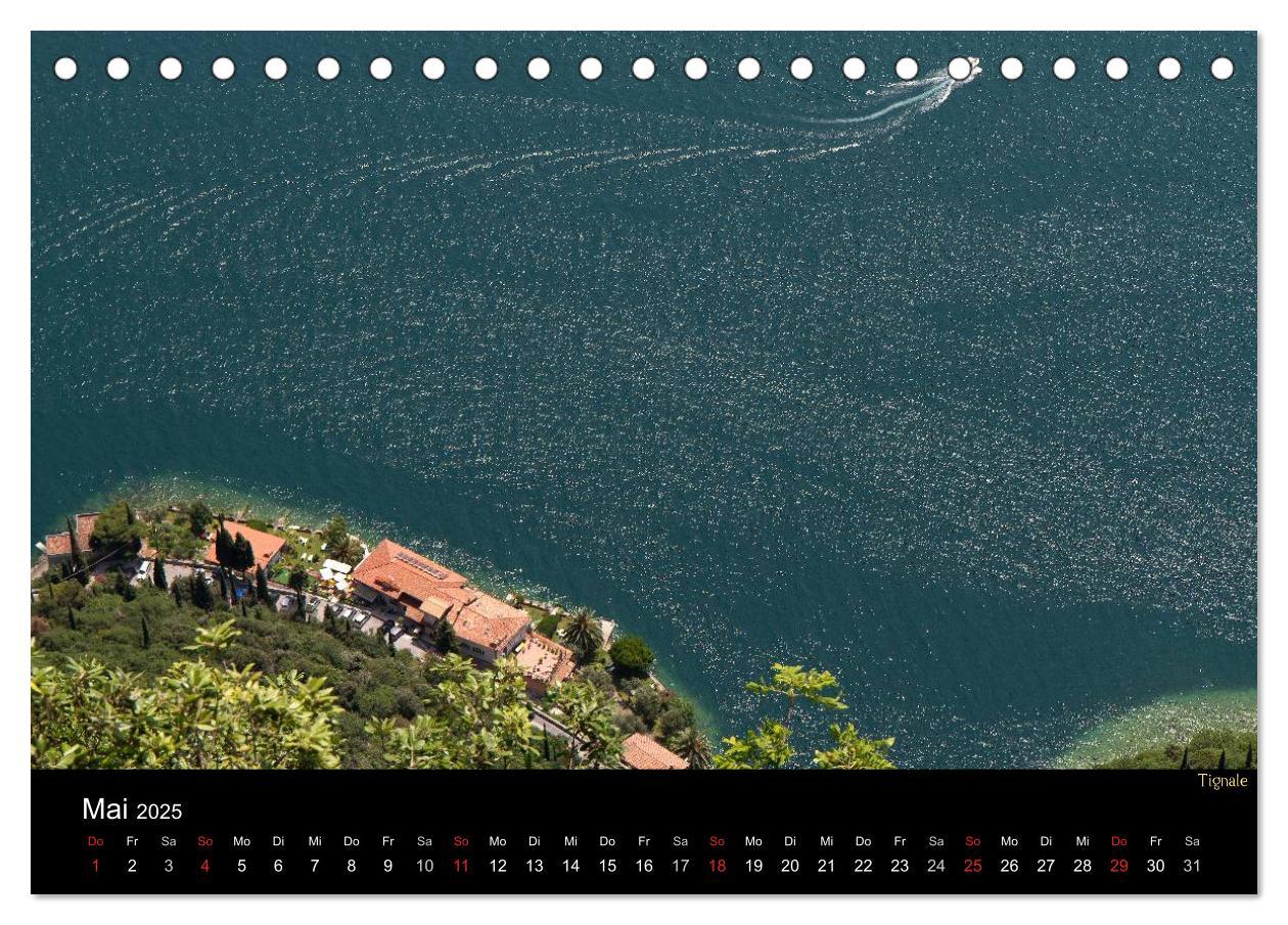 Bild: 9783435825509 | Gardasee (Tischkalender 2025 DIN A5 quer), CALVENDO Monatskalender