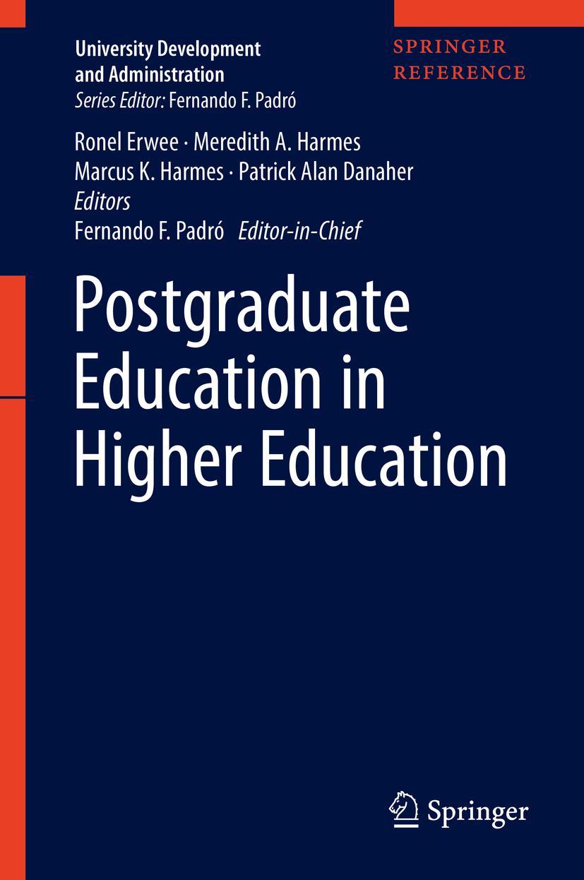 Cover: 9789811052477 | Postgraduate Education in Higher Education | Ronel Erwee (u. a.)