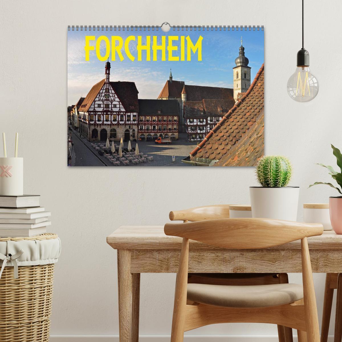 Bild: 9783435674091 | Forchheim (Wandkalender 2025 DIN A3 quer), CALVENDO Monatskalender