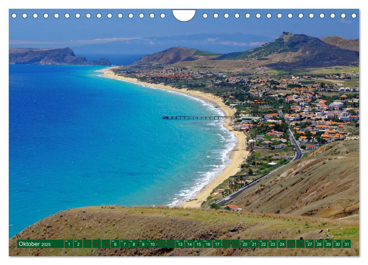 Bild: 9783383991080 | Madeira und Porto Santo (Wandkalender 2025 DIN A4 quer), CALVENDO...