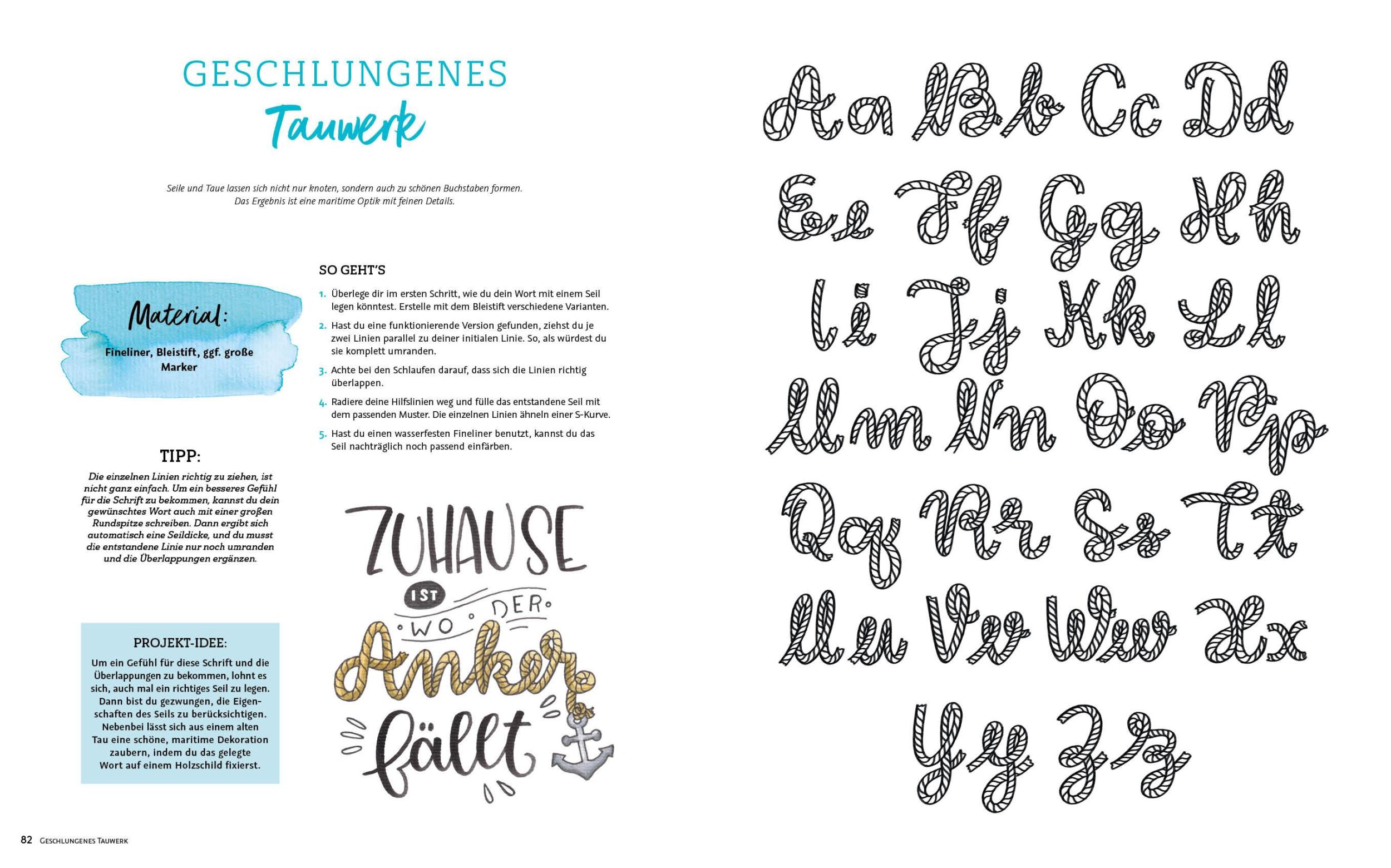 Bild: 9783745900170 | Handlettering 44 Alphabete - Für alle Anlässe - Band 2 | Timo Strauß