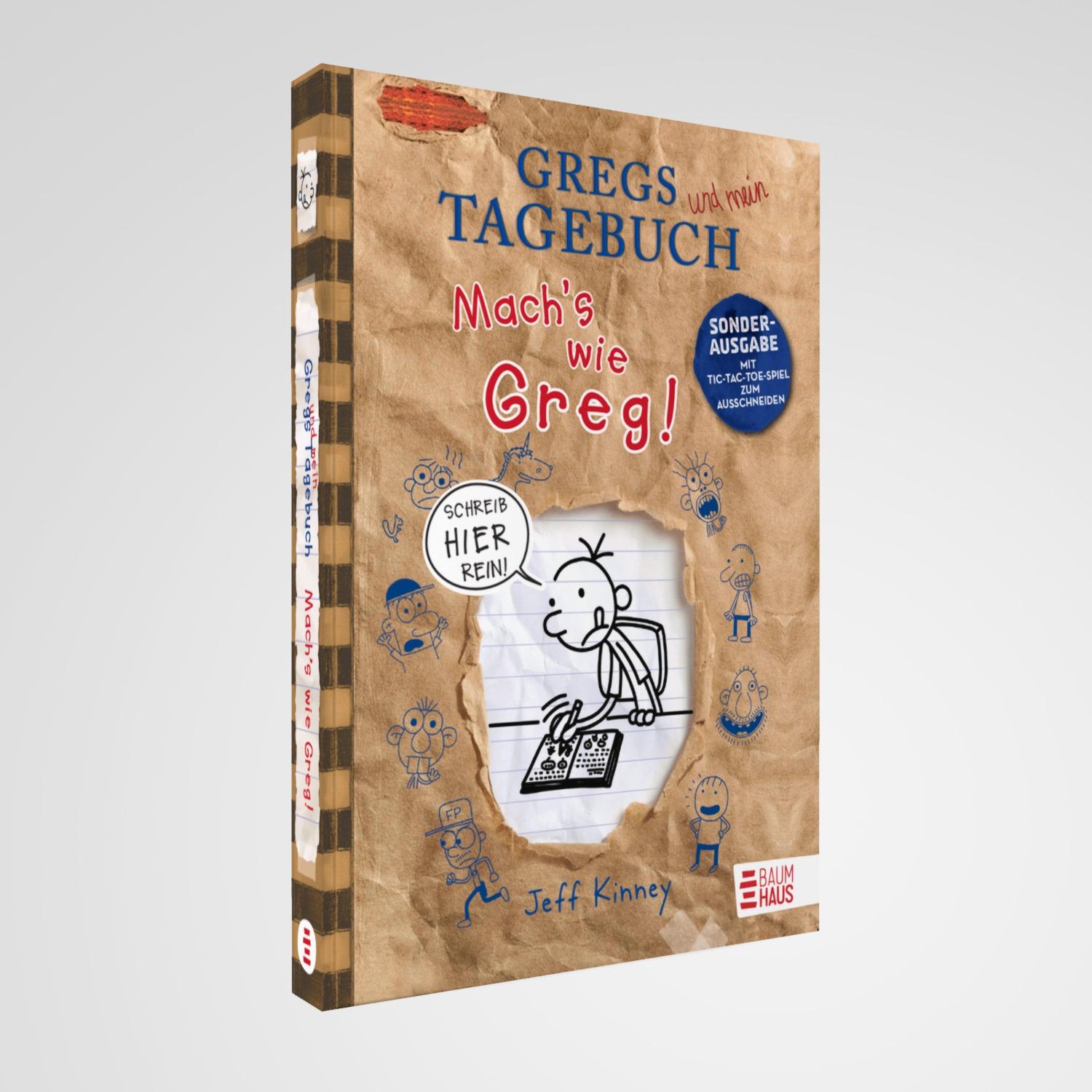 Bild: 9783833908927 | Gregs Tagebuch - Mach's wie Greg! | Jeff Kinney | Taschenbuch | 224 S.