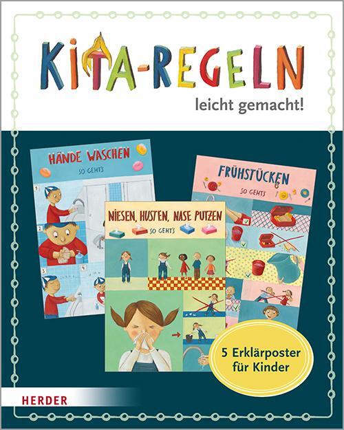 Cover: 9783451386589 | Kita-Regeln leicht gemacht. 5 Erklärposter für Kinder | Poster | 2020