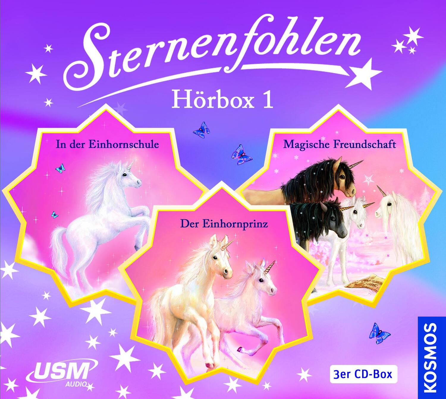 Cover: 9783803231901 | Die große Sternenfohlen Hörbox Folgen 1-3 (3 Audio CDs) | Chapman | CD