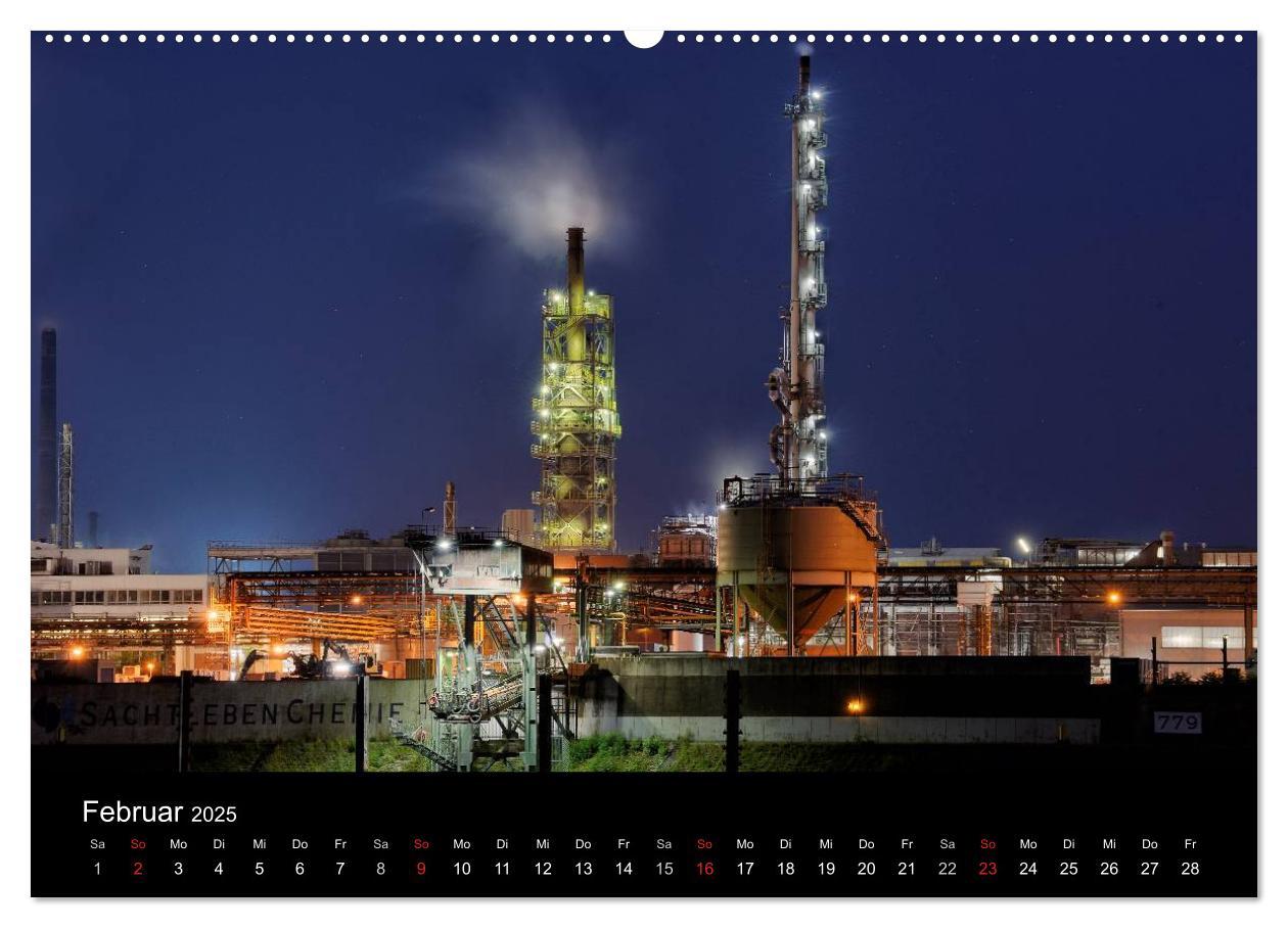 Bild: 9783435546930 | Duisburgs Nächte (Wandkalender 2025 DIN A2 quer), CALVENDO...