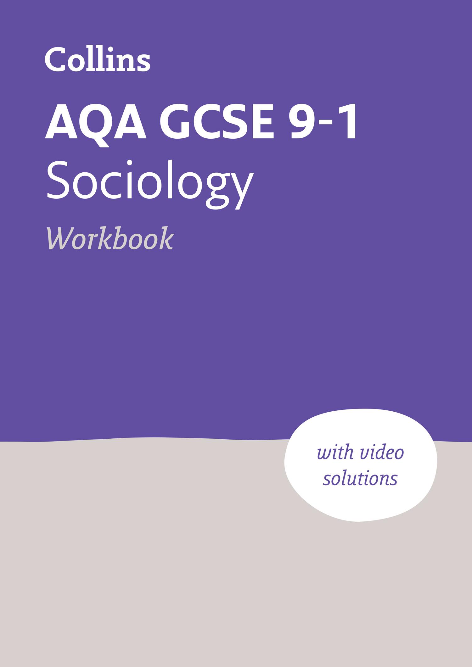 Cover: 9780008535070 | AQA GCSE 9-1 Sociology Workbook | Ideal for the 2024 and 2025 Exams