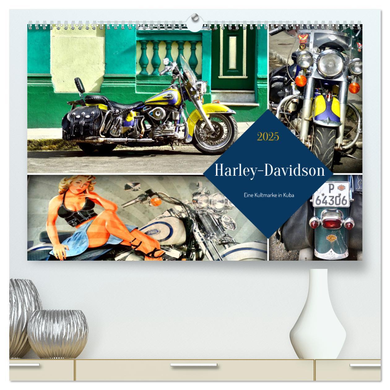 Cover: 9783383884412 | Harley-Davidson - Eine Kultmarke in Kuba (hochwertiger Premium...