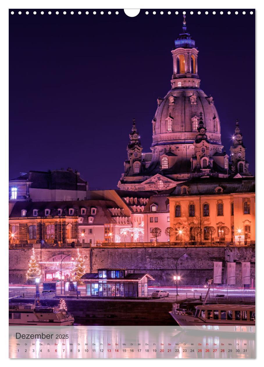 Bild: 9783435872633 | Elbstadt Dresden (Wandkalender 2025 DIN A3 hoch), CALVENDO...