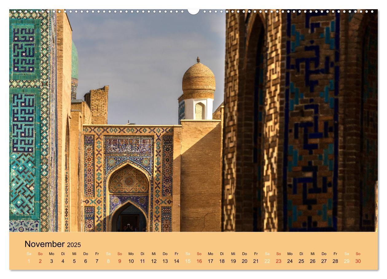 Bild: 9783435174577 | Uzbekistan - märchenhafte Seidenstraße (Wandkalender 2025 DIN A2...