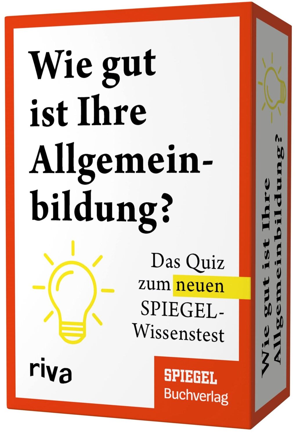 Cover: 9783742316042 | Wie gut ist Ihre Allgemeinbildung? | Martin Doerry (u. a.) | Spiel