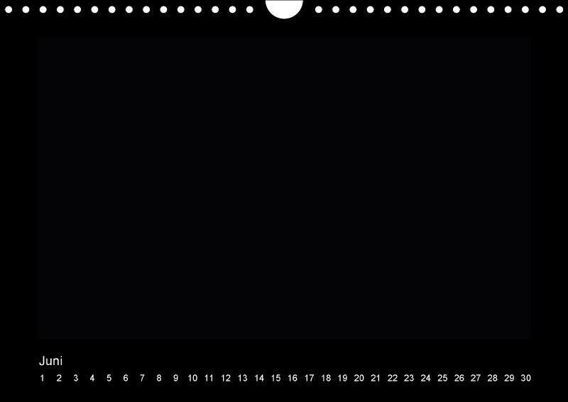 Bild: 9783664580811 | Geburtstags - Bastelkalender - Schwarz (Wandkalender immerwährend...