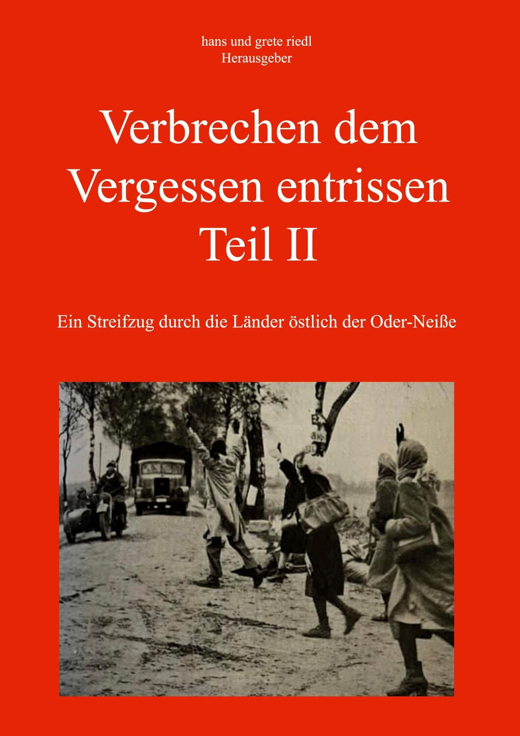 Cover: 9783988850973 | Verbrechen dem Vergessen entrissen - Teil II | Hans Riedl | Buch