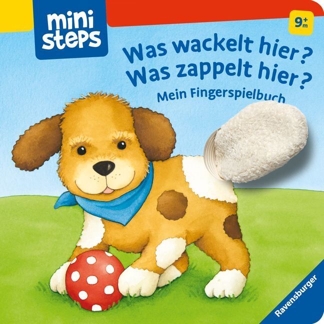 Cover: 9783473317851 | ministeps: Was wackelt hier? Was zappelt hier? | Mein Fingerspielbuch