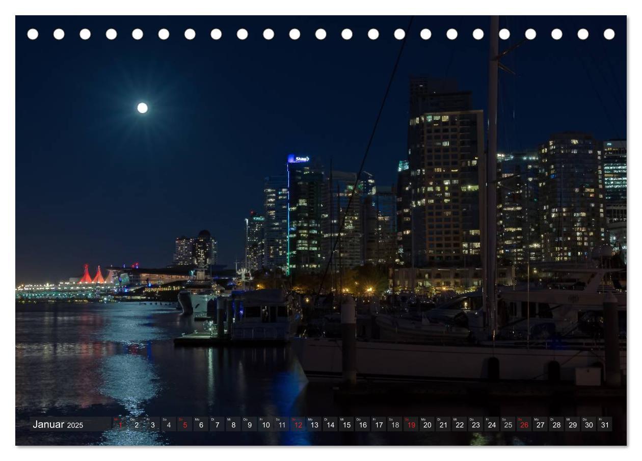 Bild: 9783435503551 | Vancouver Perspektiven (Tischkalender 2025 DIN A5 quer), CALVENDO...