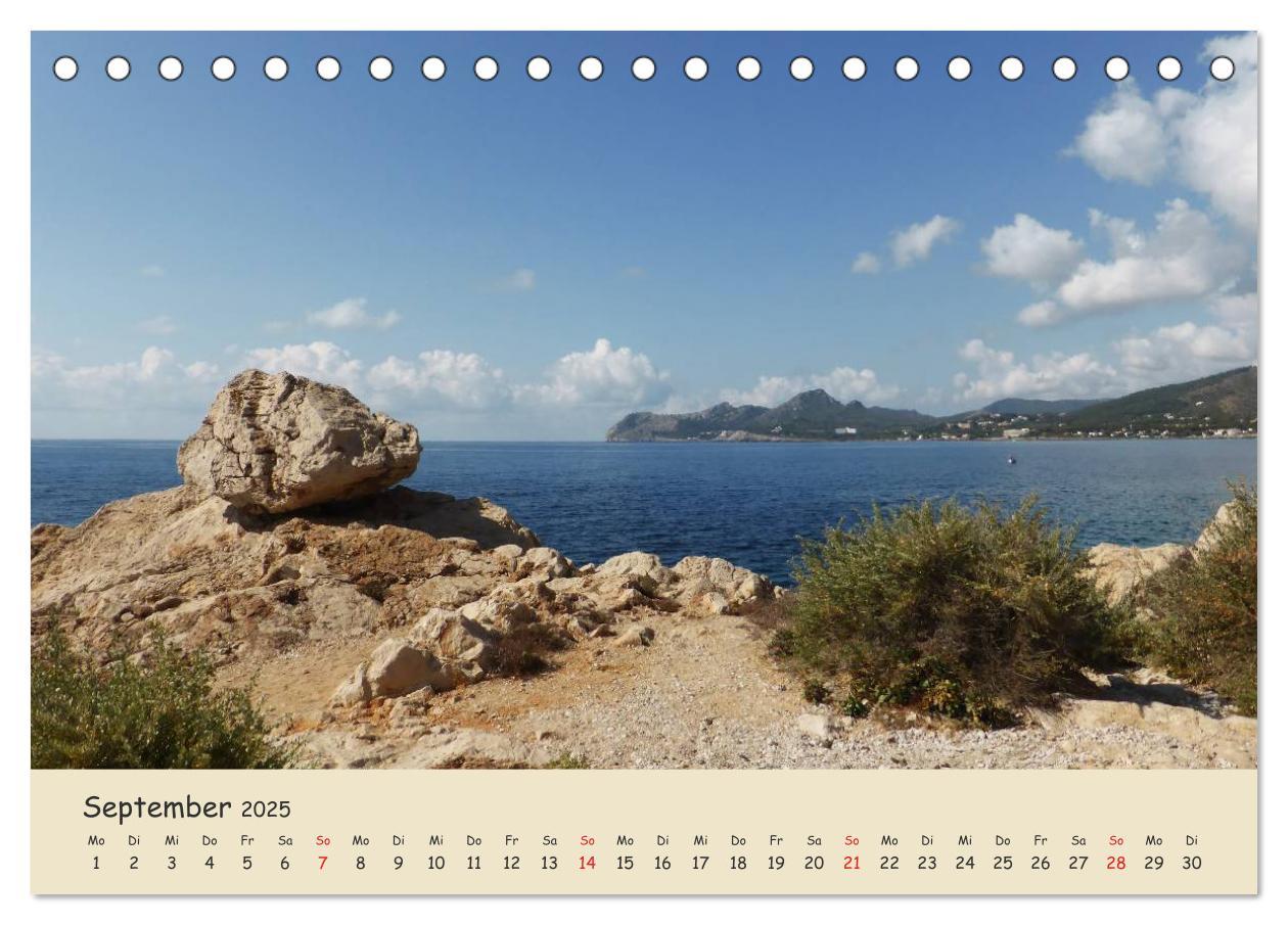 Bild: 9783435681426 | Cala Ratjada (Tischkalender 2025 DIN A5 quer), CALVENDO Monatskalender