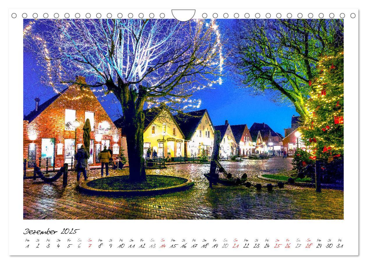 Bild: 9783435490721 | Fischerdorf Greetsiel (Wandkalender 2025 DIN A4 quer), CALVENDO...