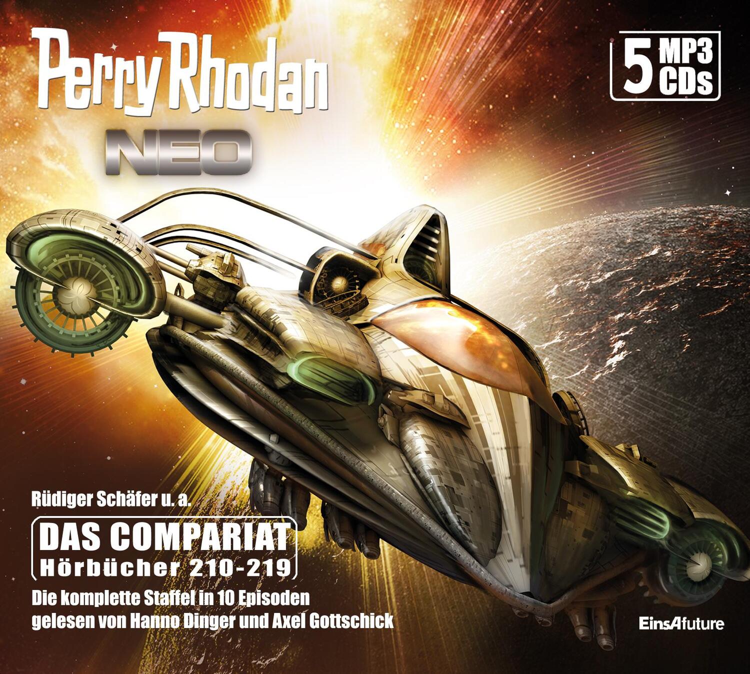 Cover: 9783957951632 | Perry Rhodan Neo Episoden 210-219 | Staffel: Das Compariat | MP3 | 5